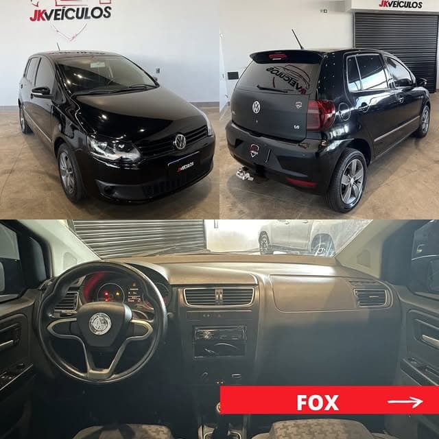 Volkswagen Fox Prime 1.6 com rodas de liga